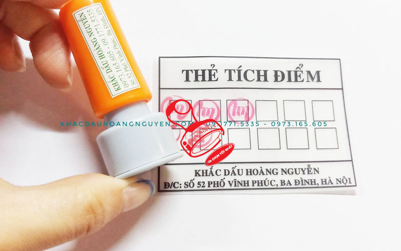 Dấu Thẻ Tích điểm 3