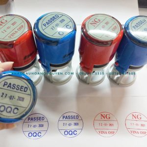 dấu date QC/OQC/ PASED