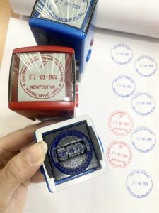 dấu date bưu cục