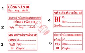 Dấu Công Văn đi