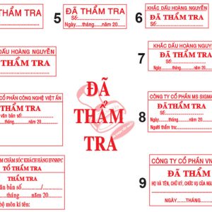 mẫu dấu thẩm tra