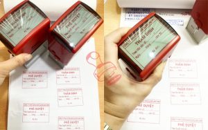 Dấu Thẩm định Phê Duyệt