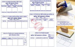 Mẫu Dấu Hoàn Công 4 ô