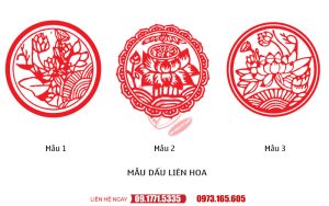 Mẫu Dấu Liên Hoa